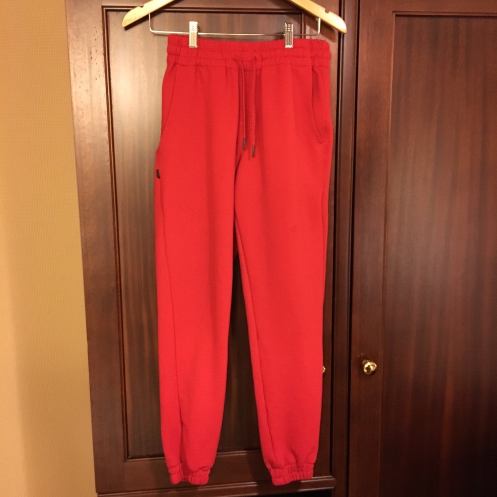 Red Joggers